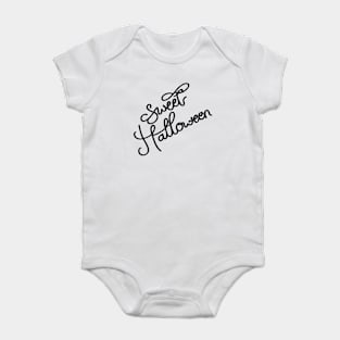 Sweet Halloween cute letter Baby Bodysuit